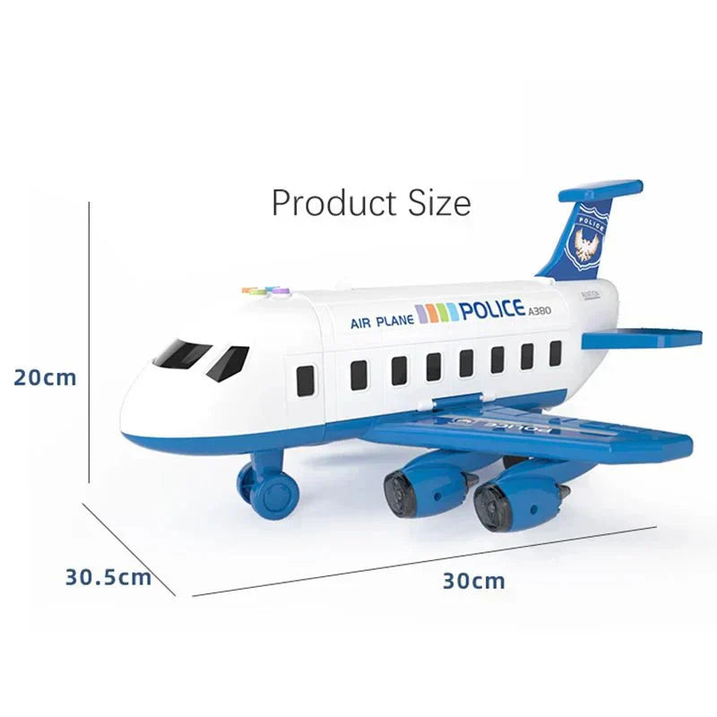 AeroNova Musical Stretching Deformation Airplane Toy | Temsk