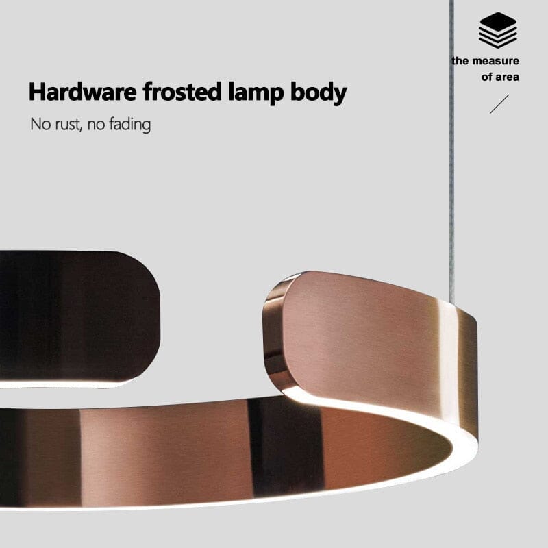 Astraelle Nordic Ring Chandelier for Modern Living Spaces | Temsk