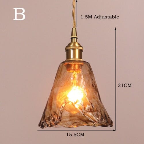 Aurelo Glass Pendant Lights For Modern Kitchen And Bath | Temsk