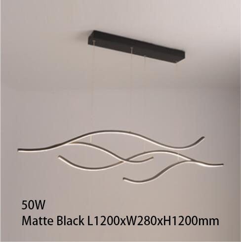 Modern LED Chandelier With Abstract Creative Design | Temsk