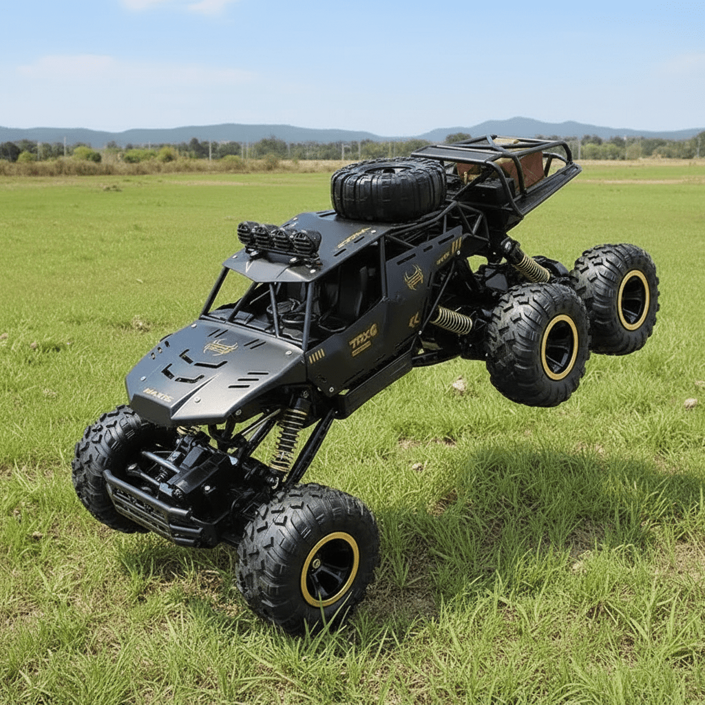 TrailRover 6WD Remote-Controlled Monster Truck For Powerful Off-Road Driving Fun | Temsk
