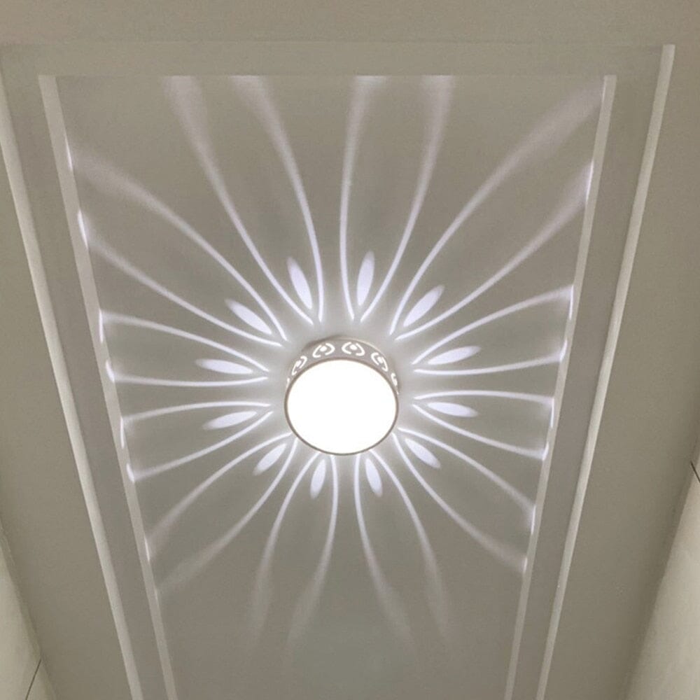 LumaNova Round LED Ceiling Light With Dimmable Ambience | Temsk