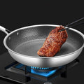 NovaChef Stainless Steel Nonstick Frying Pan For Everyday Cooking | Temsk