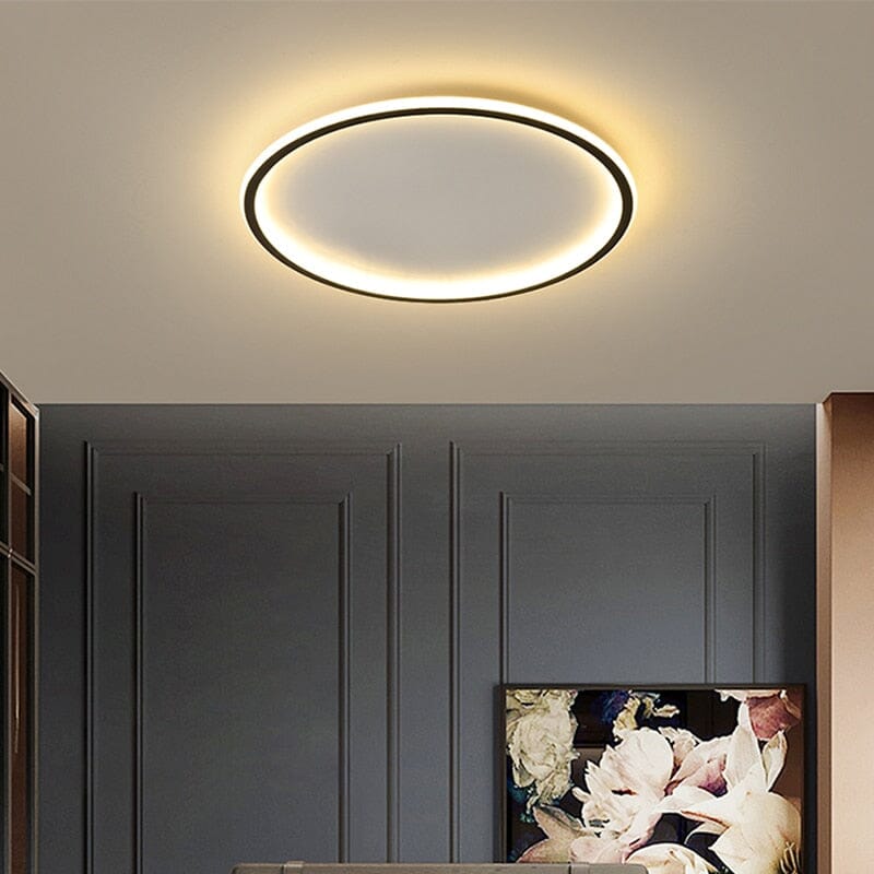 LumaEdge Slim LED Ceiling Lamp For Modern Interiors With Minimalist Glow | Temsk