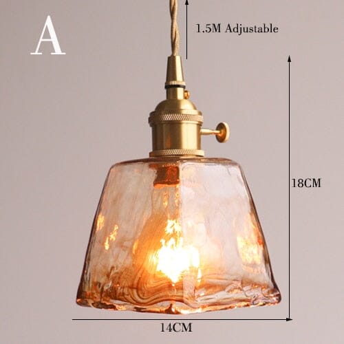 Aurelo Glass Pendant Lights For Modern Kitchen And Bath | Temsk