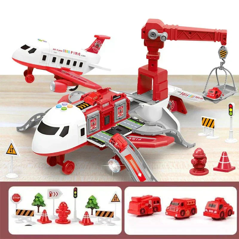 AeroNova Musical Stretching Deformation Airplane Toy | Temsk