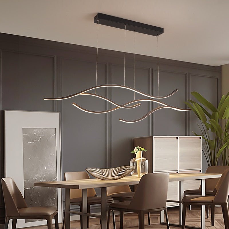 Modern LED Chandelier With Abstract Creative Design | Temsk