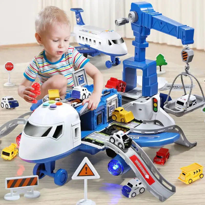 AeroNova Musical Stretching Deformation Airplane Toy | Temsk