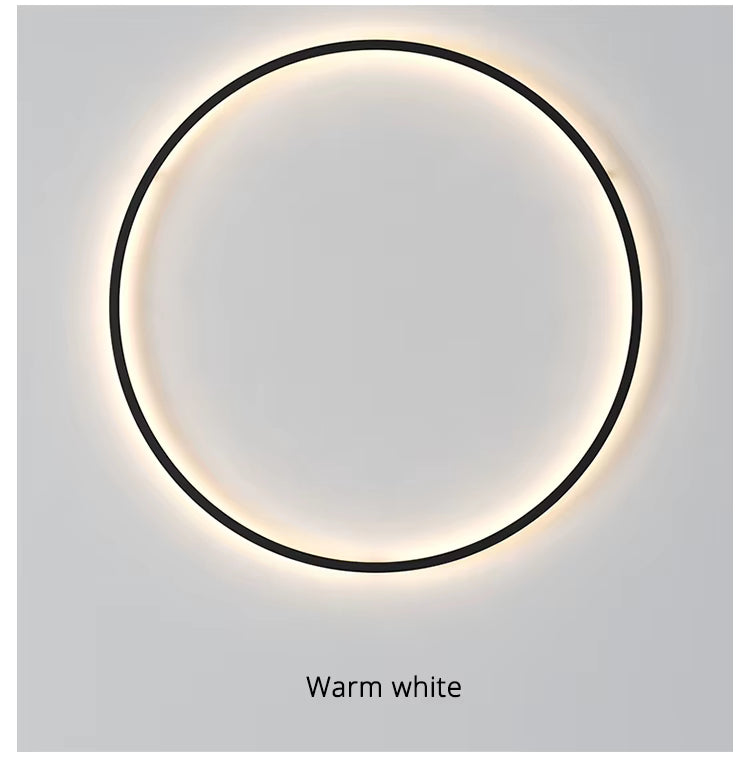 Modern Minimalist Round Wall Light For Home Decor And Ambience | Temsk