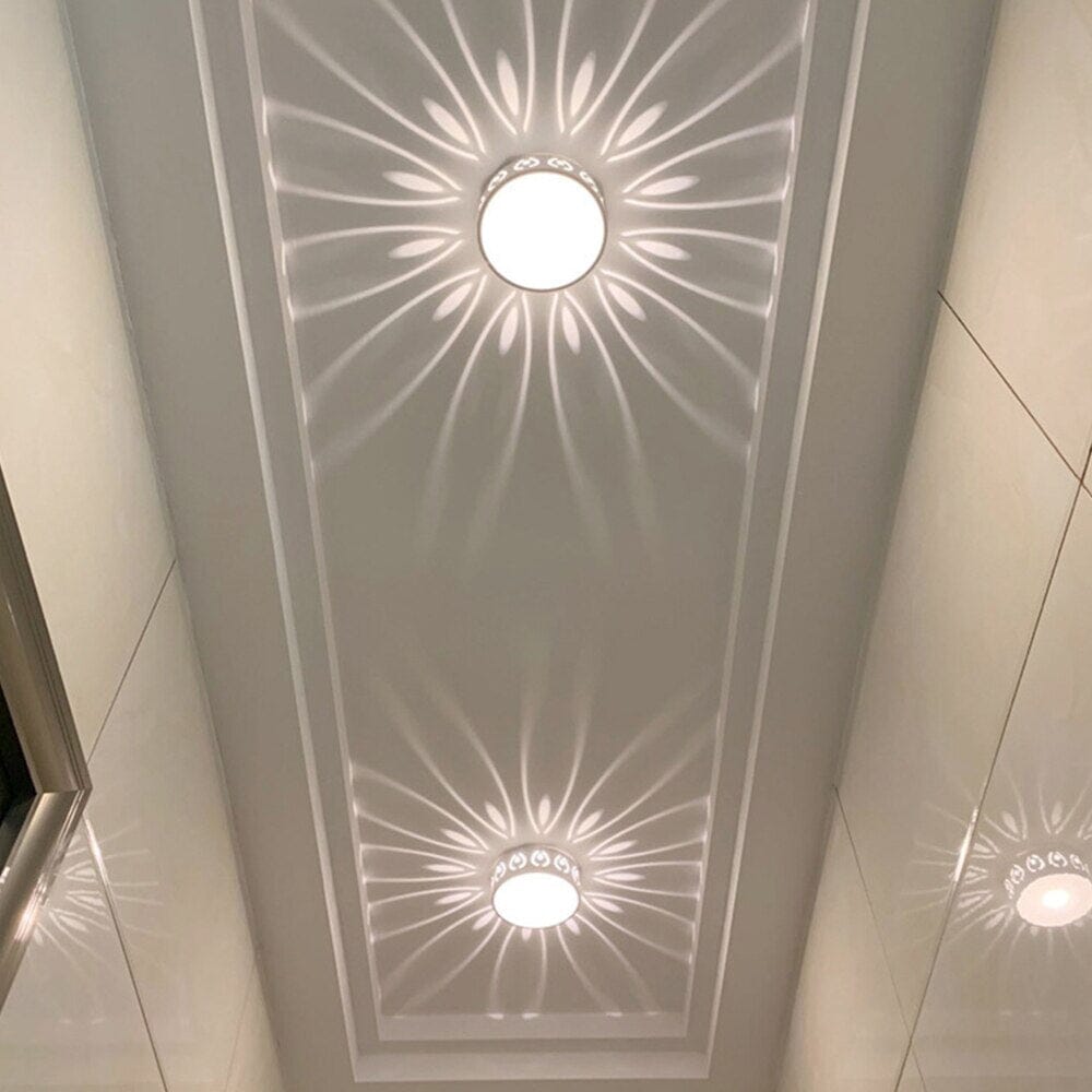 LumaNova Round LED Ceiling Light With Dimmable Ambience | Temsk
