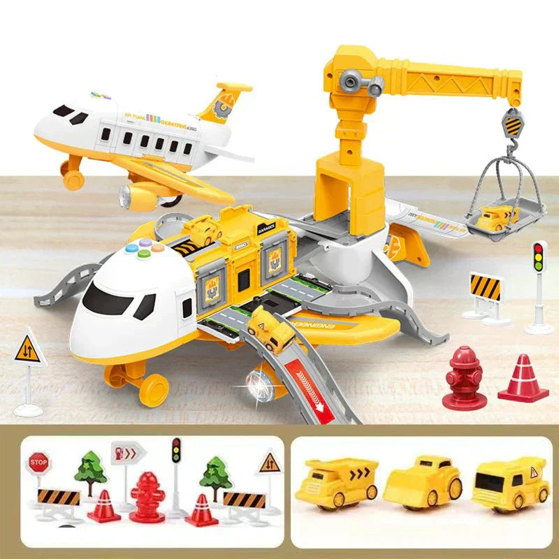 AeroNova Musical Stretching Deformation Airplane Toy | Temsk