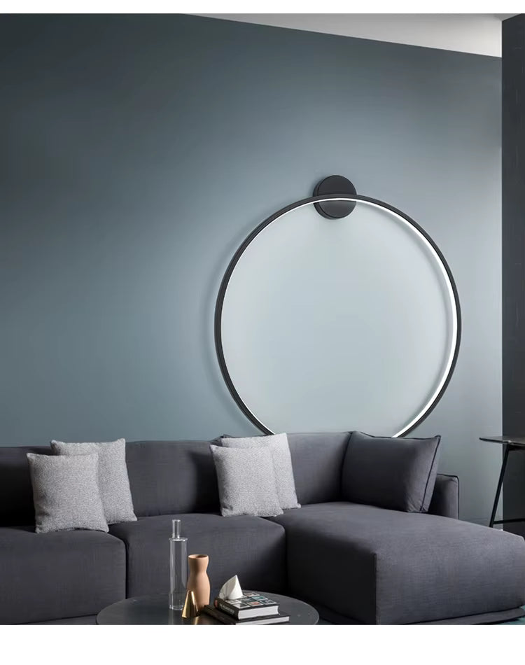 Modern Minimalist Round Wall Light For Home Decor And Ambience | Temsk