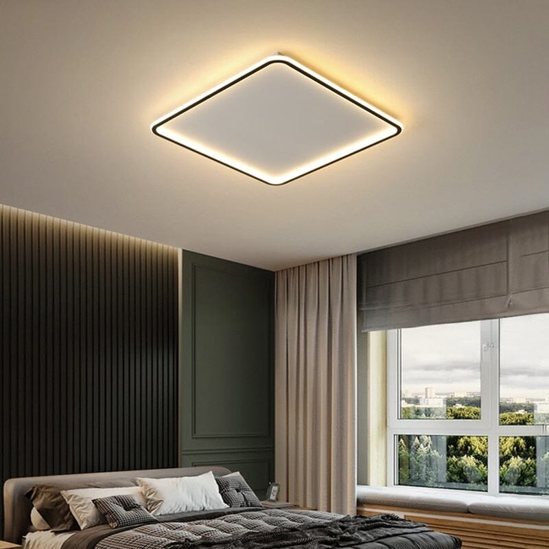 LumaEdge Slim LED Ceiling Lamp For Modern Interiors With Minimalist Glow | Temsk