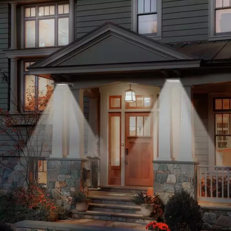 NovaGlow Solar Spotlight LED Outdoor Light With Motion Sensor And Remote | Temsk