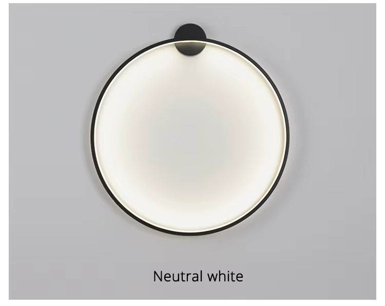Modern Minimalist Round Wall Light For Home Decor And Ambience | Temsk