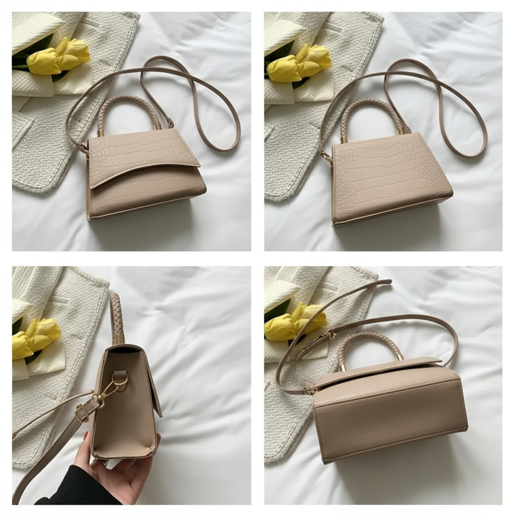 Crossbody håndtaske til daglig brug og afslappede outfits | Temsk
