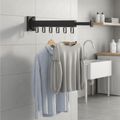 FlexDry Wall Dryer With Retractable Frame And Foldable Clothes Hanger | Temsk