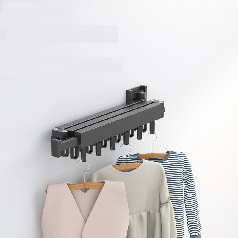 FlexDry Wall Dryer With Retractable Frame And Foldable Clothes Hanger | Temsk