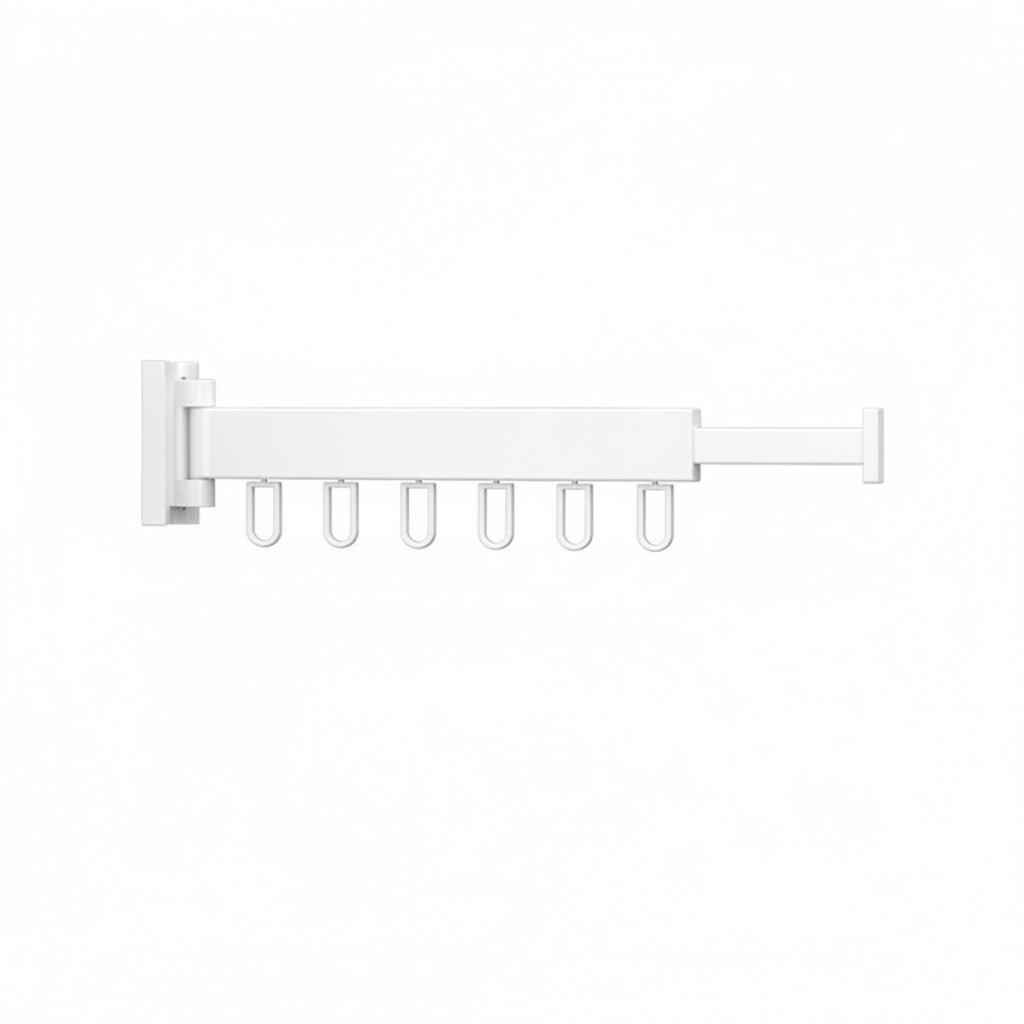 FlexDry Wall Dryer With Retractable Frame And Foldable Clothes Hanger | Temsk