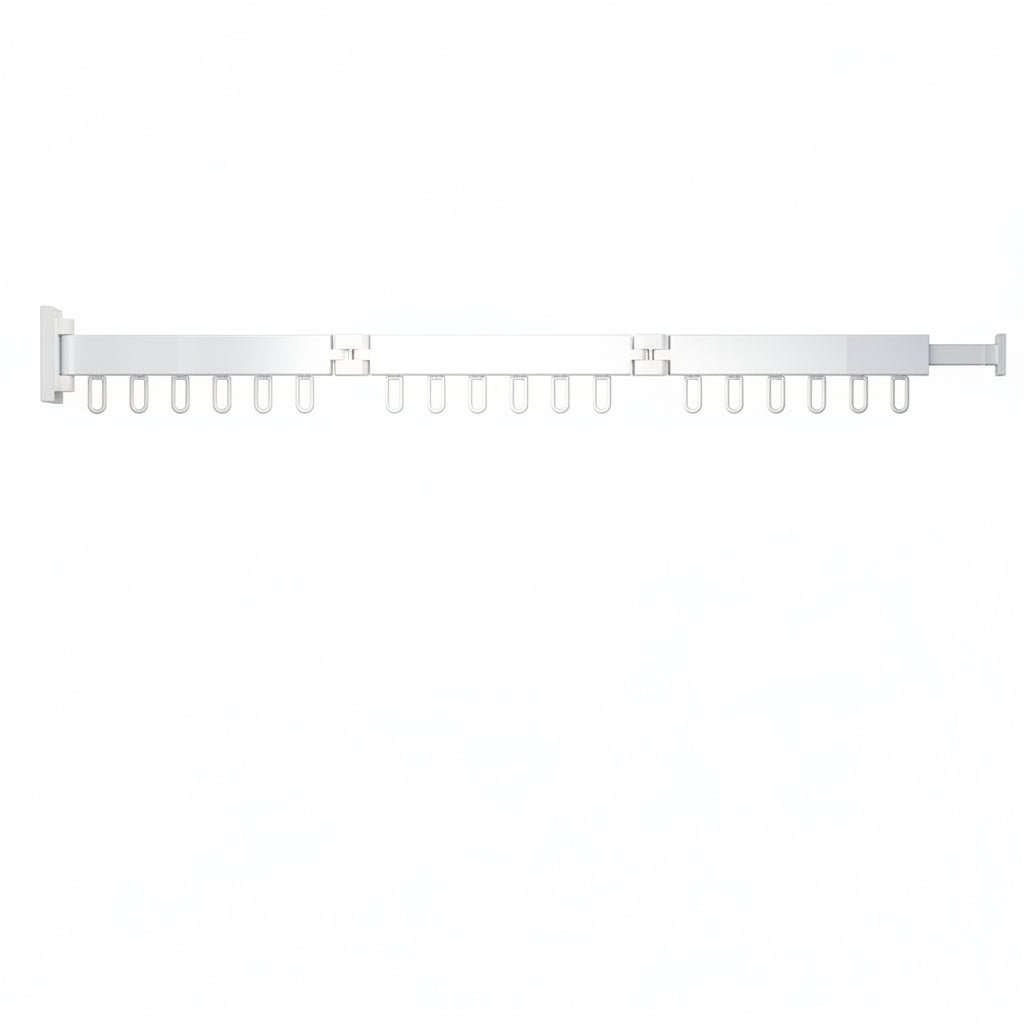 FlexDry Wall Dryer With Retractable Frame And Foldable Clothes Hanger | Temsk