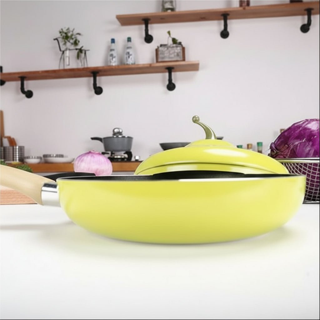 PurePan Non-Stick Aluminum Frying Pan For Healthy And Clean Cooking | Temsk