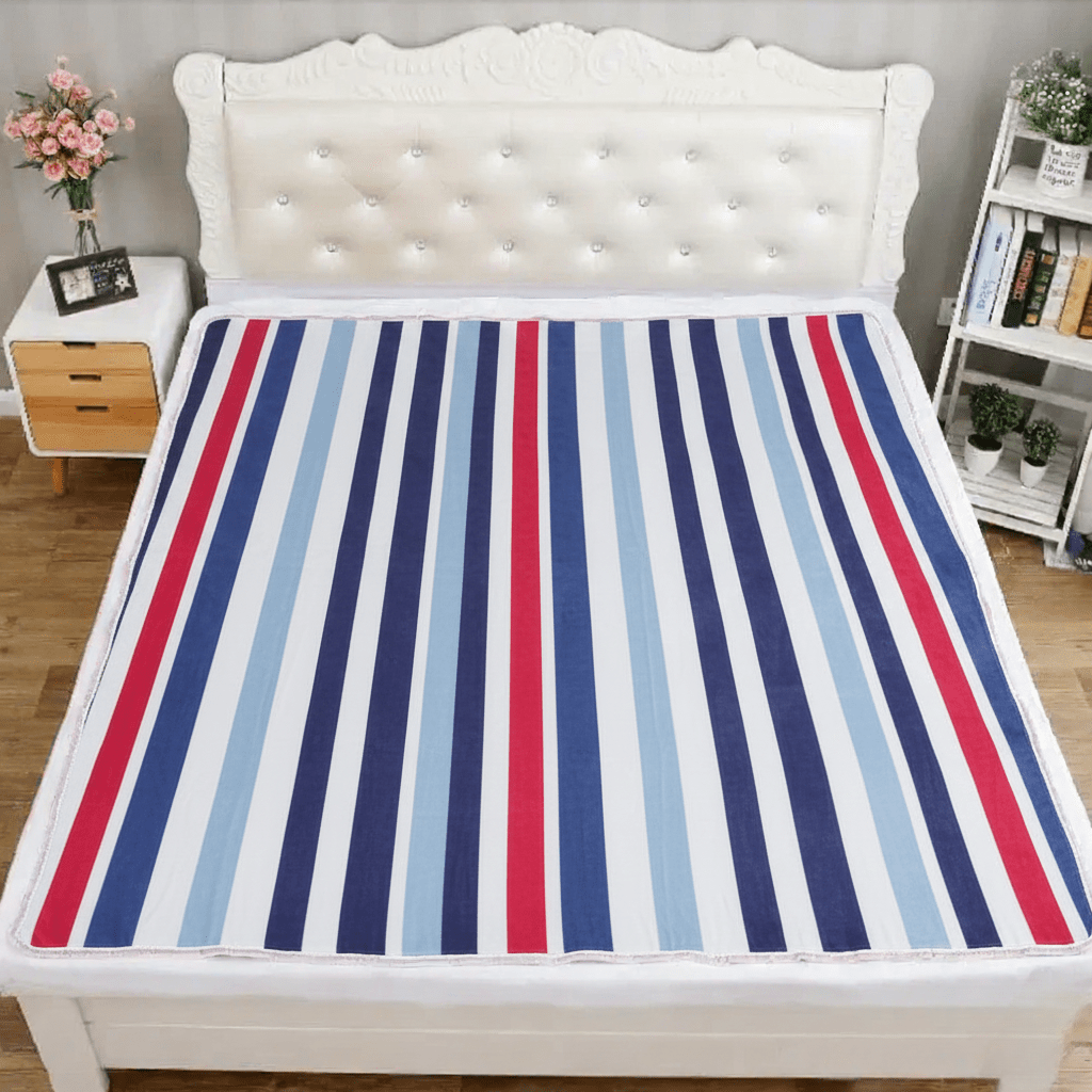 NestEase Plush Heated Blanket With Intelligent Temperature Modes | Temsk