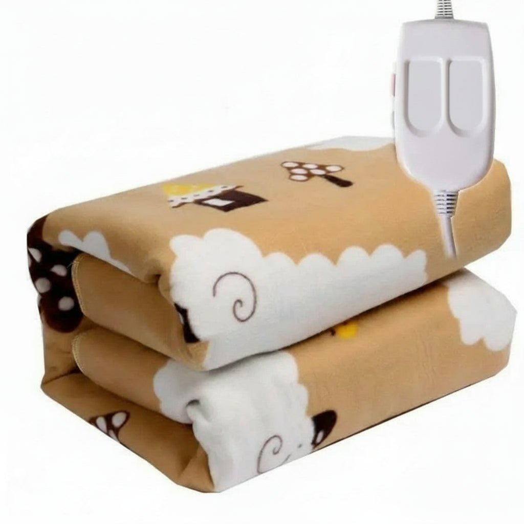 NestEase Plush Heated Blanket With Intelligent Temperature Modes | Temsk