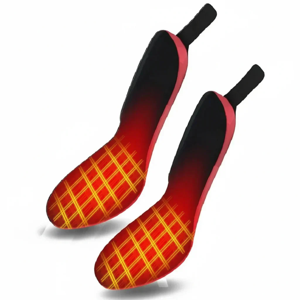 Rechargeable Heated Insoles With Wireless Remote For Cold Weather Comfort | Temsk