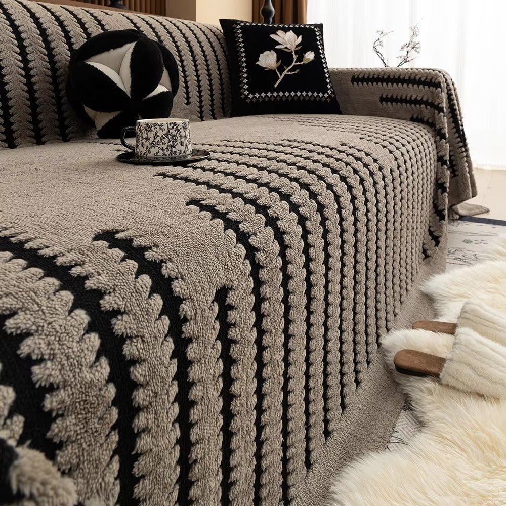 HorizonCloud Soft Plush Tufted Blanket For Cozy Living Spaces | Temsk