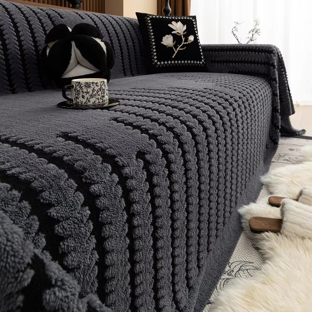HorizonCloud Soft Plush Tufted Blanket For Cozy Living Spaces | Temsk