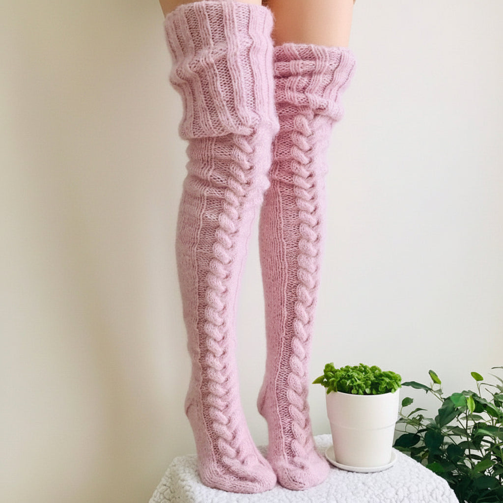 Knee-High Winter Socks For Cozy Warmth And Everyday Comfort | Temsk