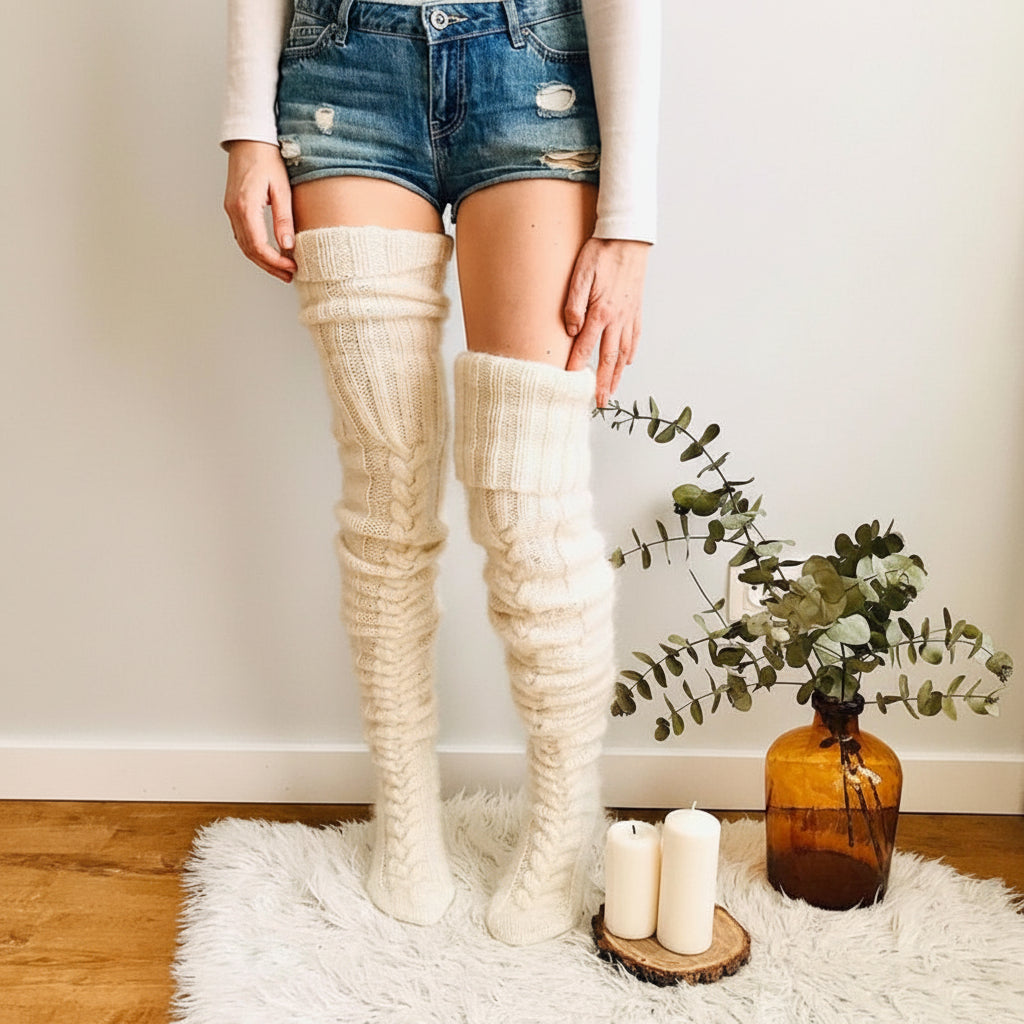 Knee-High Winter Socks For Cozy Warmth And Everyday Comfort | Temsk