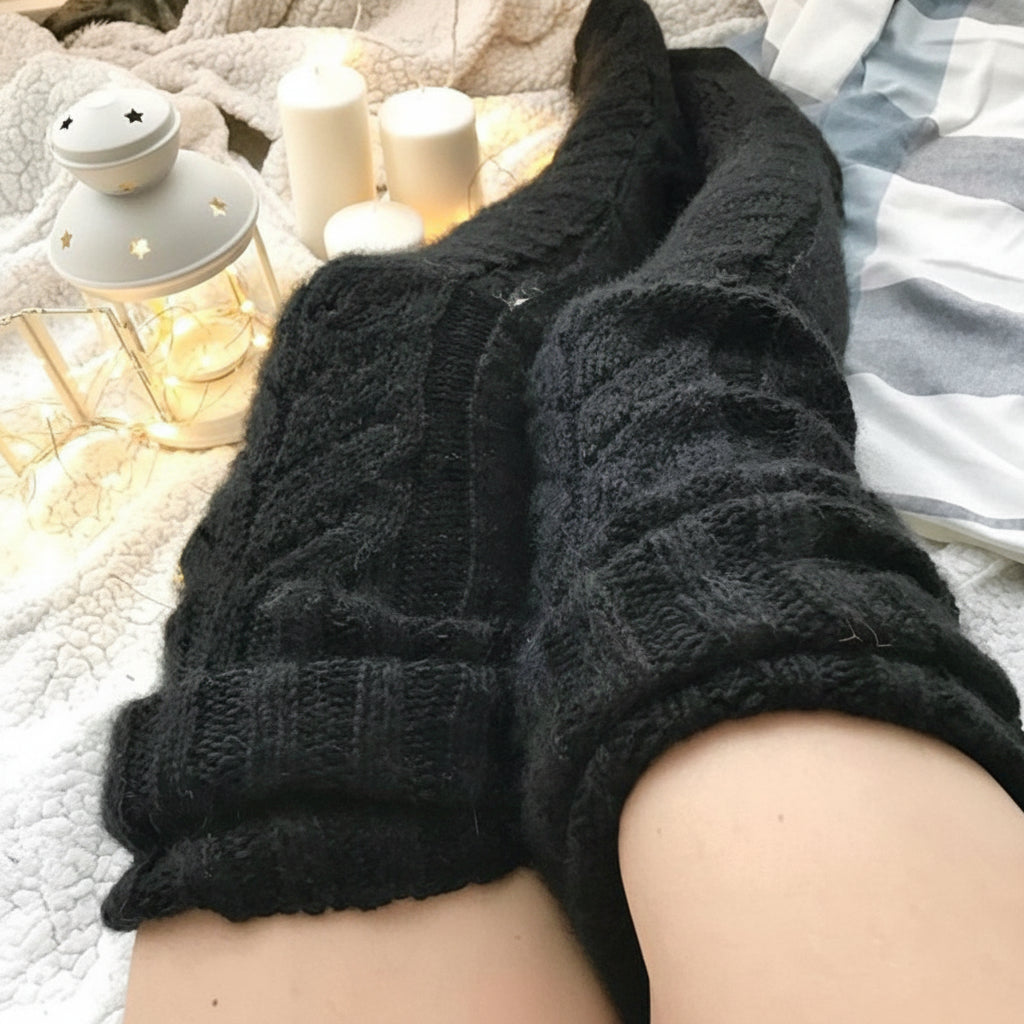 Knee-High Winter Socks For Cozy Warmth And Everyday Comfort | Temsk