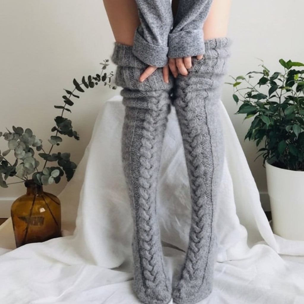 Knee-High Winter Socks For Cozy Warmth And Everyday Comfort | Temsk