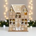 HearthGlow Illuminated Wooden Advent Calendar for Festive Home Decor | Temsk