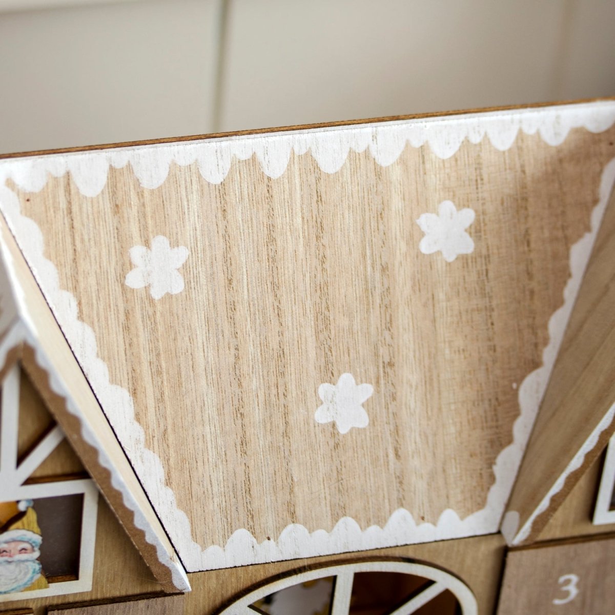 HearthGlow Illuminated Wooden Advent Calendar for Festive Home Decor | Temsk
