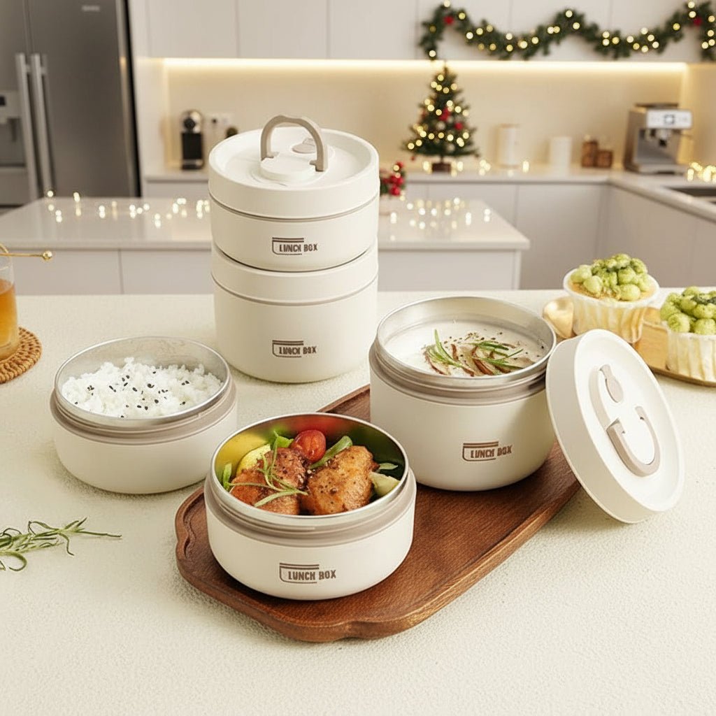 ThermiBox Double-Walled Insulated Lunchbox for Long-Lasting Heat Retention | Temsk