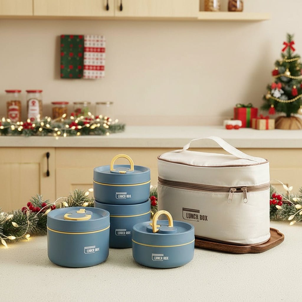 ThermiBox Double-Walled Insulated Lunchbox for Long-Lasting Heat Retention | Temsk