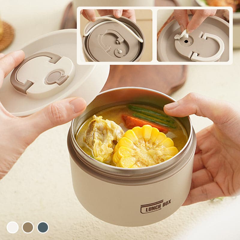ThermiBox Double-Walled Insulated Lunchbox for Long-Lasting Heat Retention | Temsk