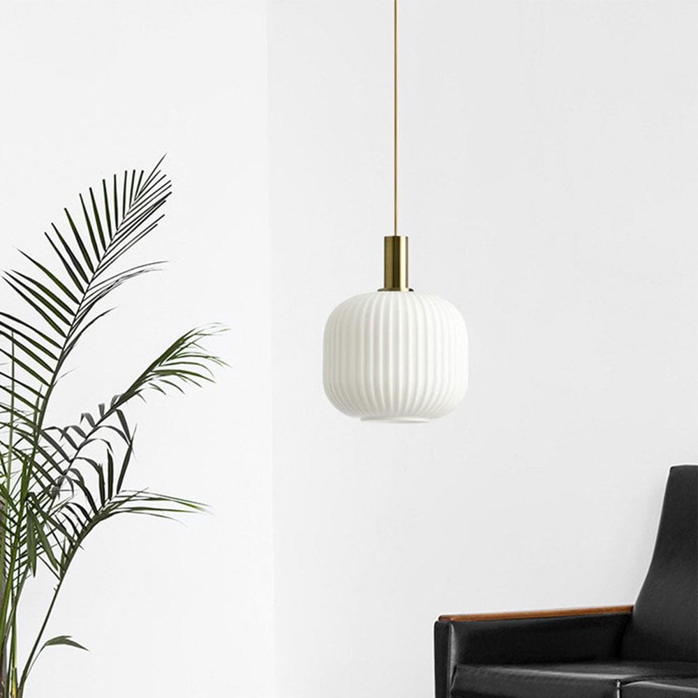 Aurora Pendant Lights In Fluted Glass For Home Lighting And Decor | Temsk