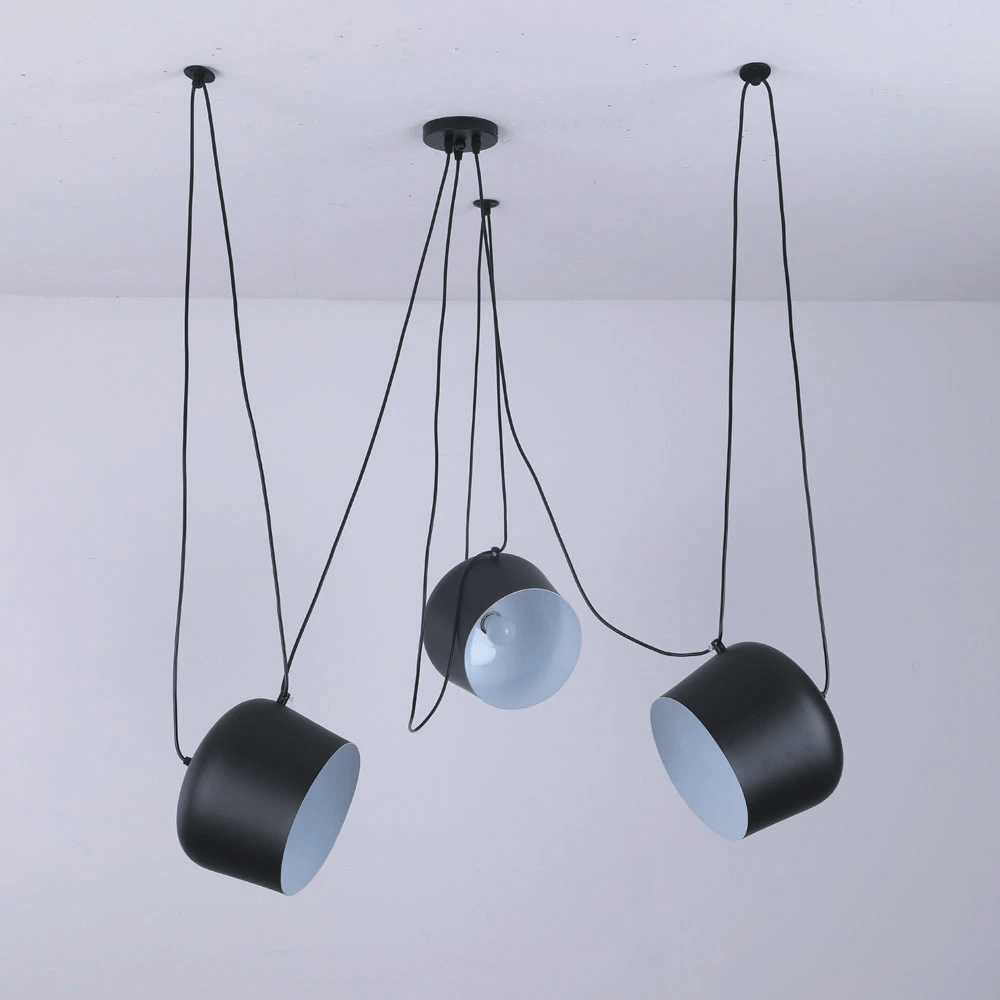 Drum Style Pendant Light Fixture For Modern Home Decor | Temsk