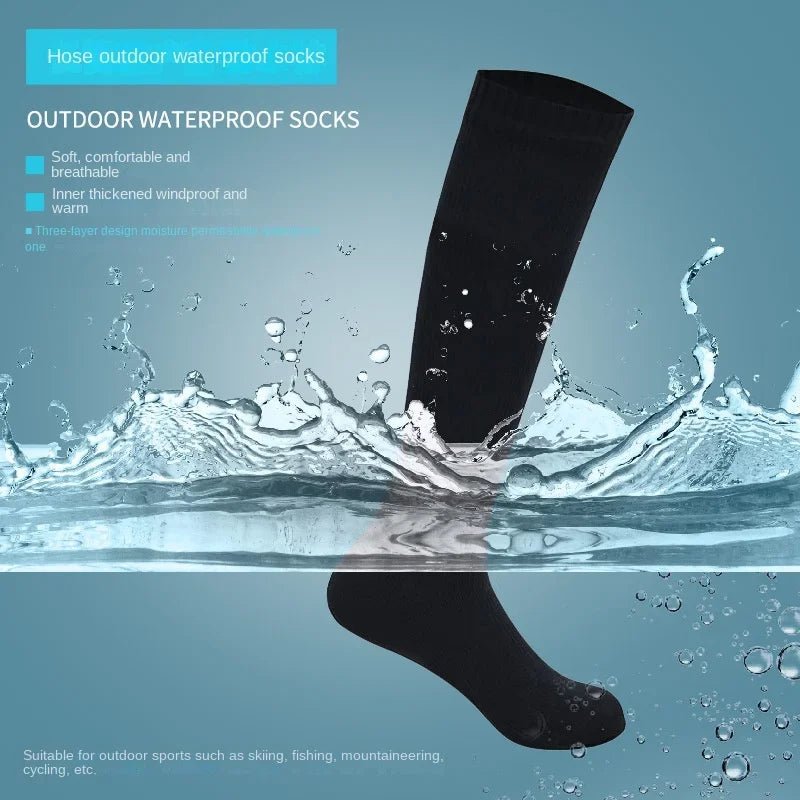 SummitTrail Knee-High Waterproof Socks For Outdoor Adventures | Temsk