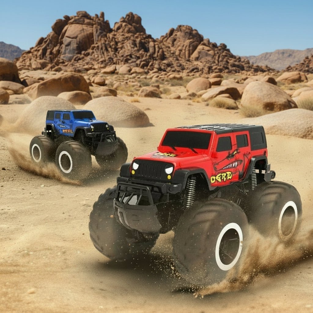 AquaRidge Amphibious 4WD RC Car For Water And Land Stunts | Temsk