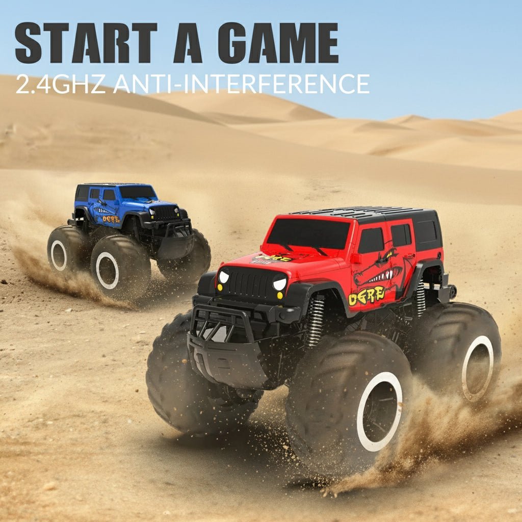 AquaRidge Amphibious 4WD RC Car For Water And Land Stunts | Temsk