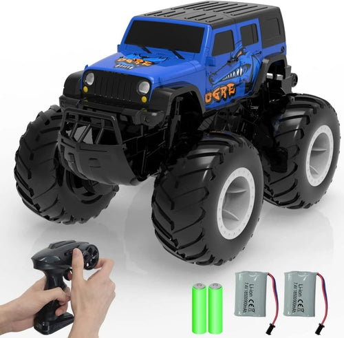 AquaRidge Carro RC Anfíbio 4WD para Acrobacias na Água e Terra | Temsk