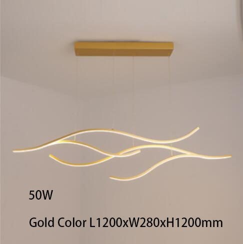 Modern LED Chandelier With Abstract Creative Design | Temsk