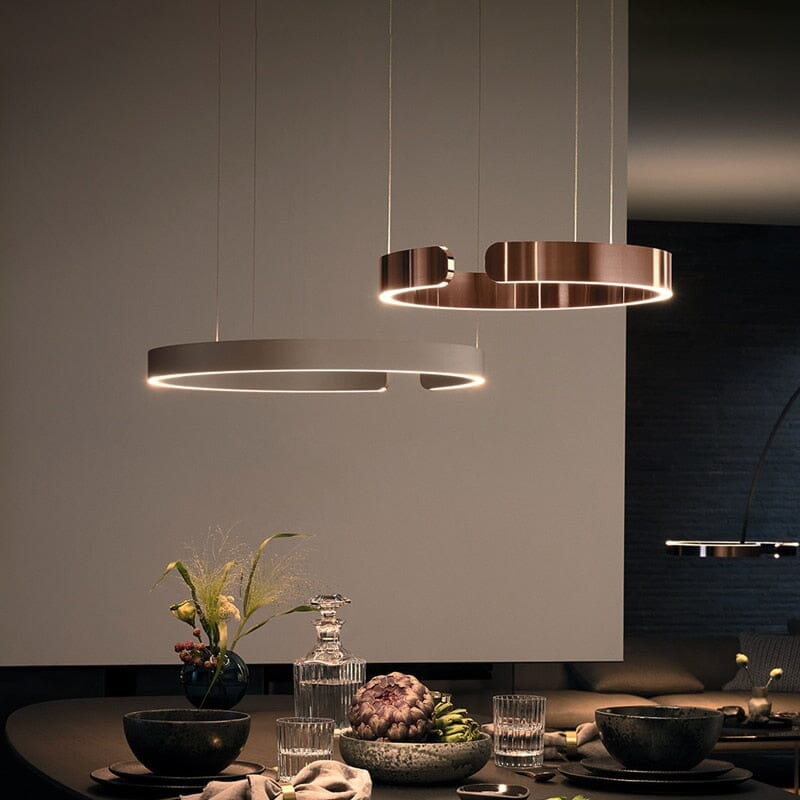 Astraelle Nordic Ring Chandelier for Modern Living Spaces | Temsk