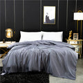 Duvet Cover In Solid Color Made From Mulberry Silk | Temsk