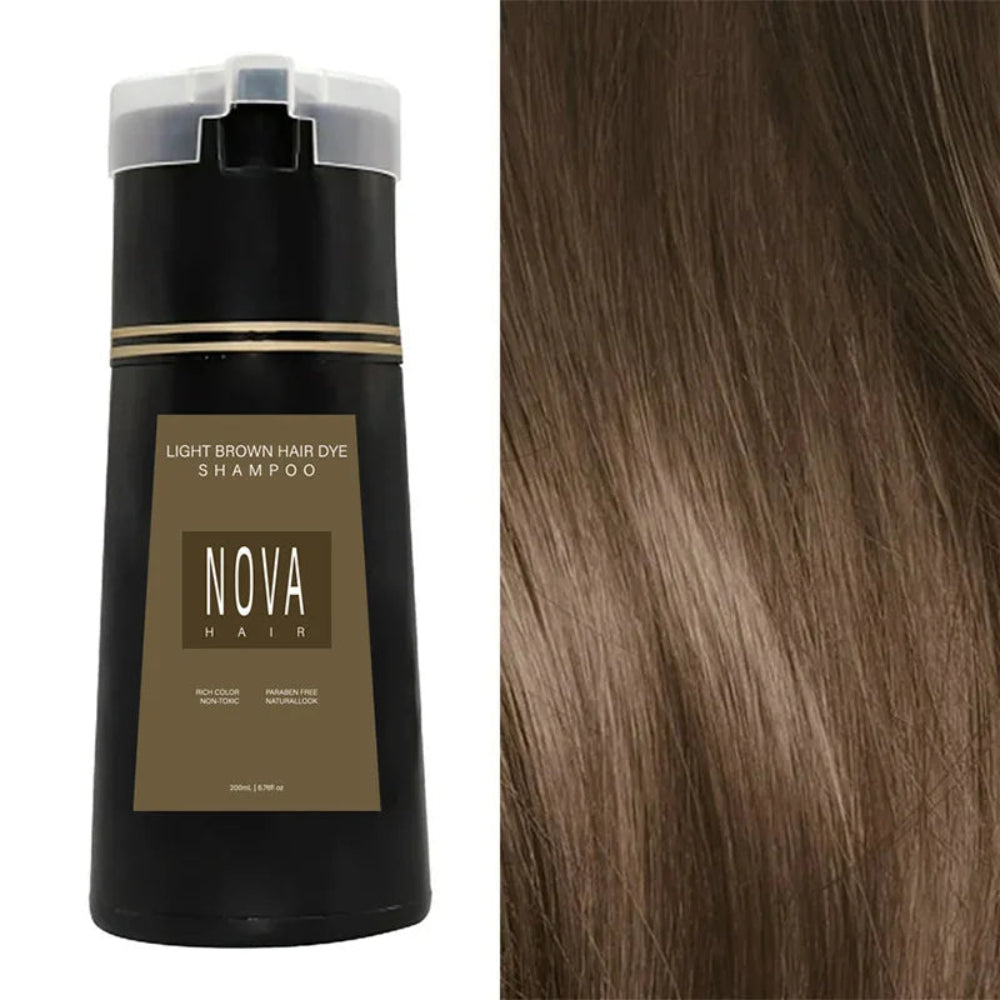 Grauabdeckendes Shampoo mit schneller Farbveränderung für Haare | Temsk