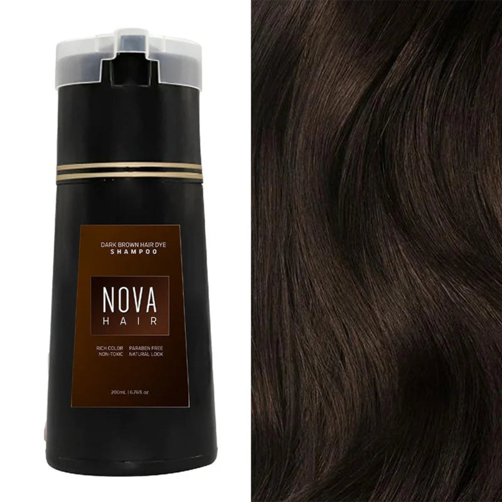 Grauabdeckendes Shampoo mit schneller Farbveränderung für Haare | Temsk
